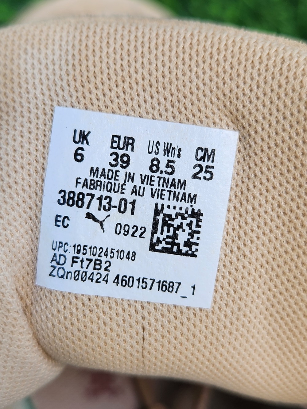 Puma Mayze Women's 8.5 Stack Edgy T7 Platform Shoes Light Brown Leather - Picture 5 of 6